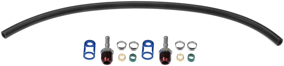 800-671 – DORMAN Air Conditioner Hose, Repair Hose For 3/8 Inch Line With Number 6 Hose Aluminum Connector With Rubbe...
